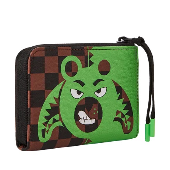 Sprayground GREEN MONEY BEAR WALLET
Rare - Picture 2 of 4